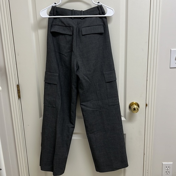 NWOT Aritzia Babaton Spotlight Cargo Pant Trouser | Size 2 Dark Grey - Picture 10 of 14